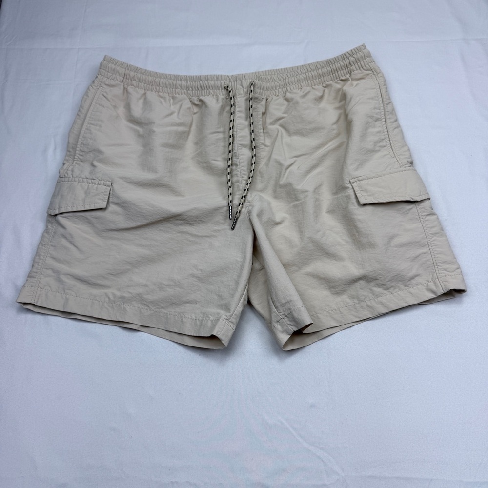 Original Use Beige Cargo Shorts